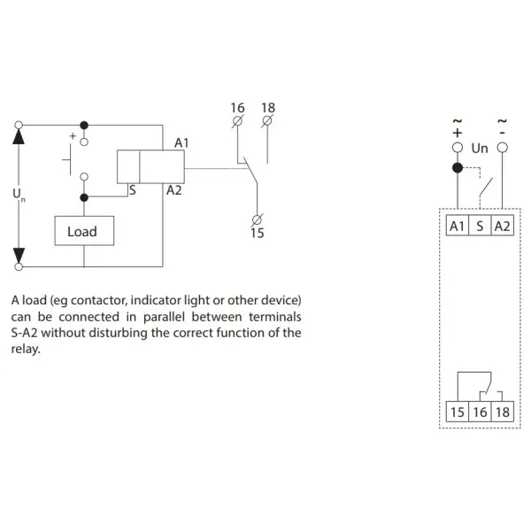 Однофункціональне реле часу NOARK Ex9TR DO 1CO 1CO 12-240В AC/DC затримка включення (111731) - фото №2
