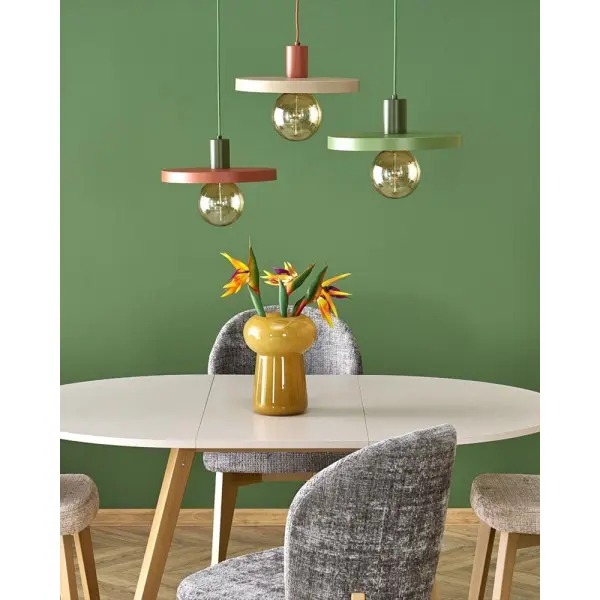 Підвісний світильник, люстра TK Lighting 10954 Sila E27 1x15W IP20 бежевий - фото №3 Підвісний світильник, люстра TK Lighting 10954 Sila E27 1x15W IP20 бежевий - фото №3
