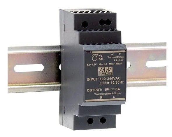 Блок живлення Mean Well на DIN-рейку 36W 24V IP20 (HDR-30-24) Блок живлення Mean Well на DIN-рейку 36W 24V IP20 (HDR-30-24)