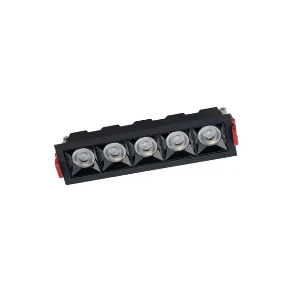 Точечный светильник Nowodvorski 10065 Midi LED 1x20W 4000K 1800Lm IP20 черный