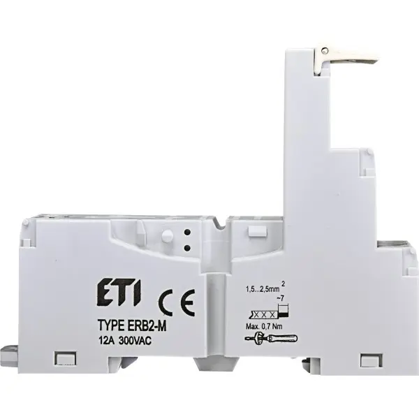 Цоколь ETI 002473013 ERB2-M тип M (для ERM2) - фото №1