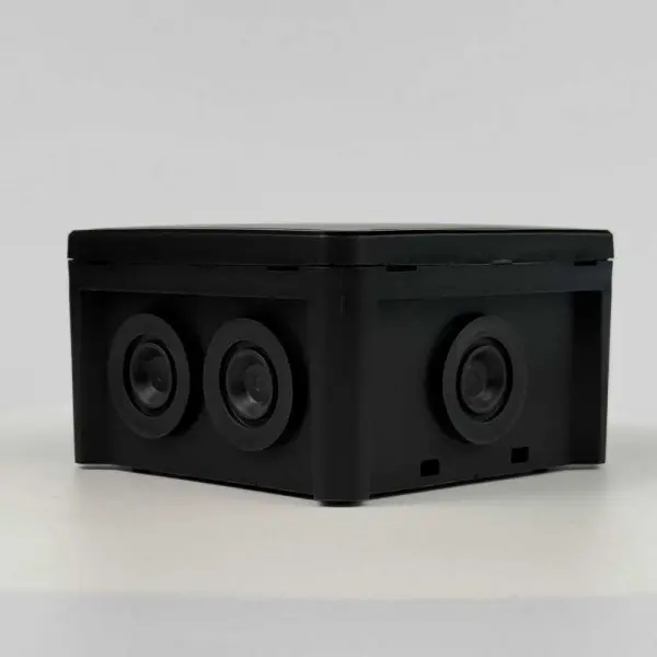 Коробка распределительная СКИМ K85B-0 88х88х52 черная IP54 ( B1102024 ) - фото №4