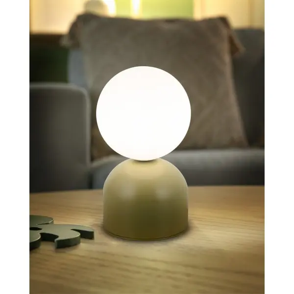Настольная лампа TK Lighting 11389 Miki G9 1x8W IP20 серо-зеленая - фото №2 Настольная лампа TK Lighting 11389 Miki G9 1x8W IP20 серо-зеленая - фото №2