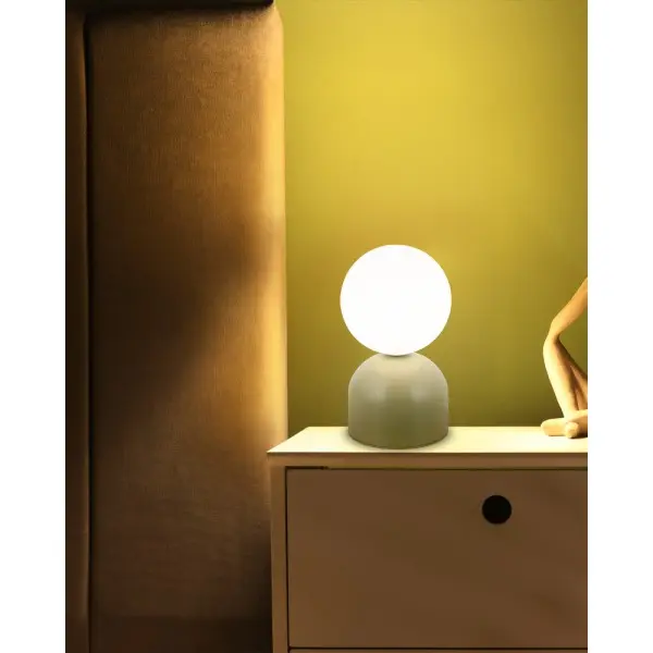 Настольная лампа TK Lighting 11389 Miki G9 1x8W IP20 серо-зеленая - фото №3 Настольная лампа TK Lighting 11389 Miki G9 1x8W IP20 серо-зеленая - фото №3