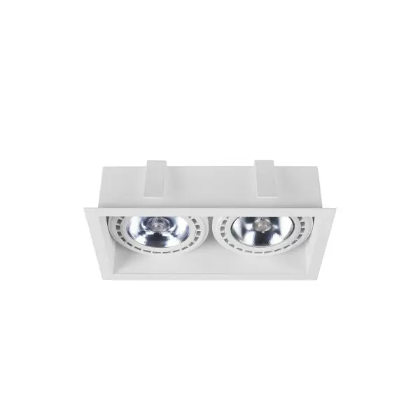 Точечный светильник Nowodvorski 39412 Mod GU10 2x75W IP20 Wh Точечный светильник Nowodvorski 39412 Mod GU10 2x75W IP20 Wh