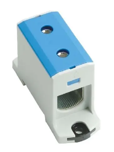 Клема для Al+Cu Hager K150AN 25-150мм2 синя Клема для Al+Cu Hager K150AN 25-150мм2 синя