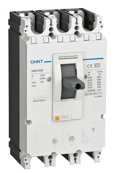 Корпусный автоматический выключатель Chint NM8N-630S TM 500 3P Корпусный автоматический выключатель Chint NM8N-630S TM 500 3P