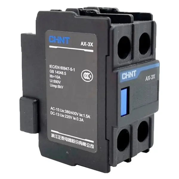 Блок дополнительных контактов Chint AX-3M/11 для NXC-06M-12M (925190) Блок дополнительных контактов Chint AX-3M/11 для NXC-06M-12M (925190)