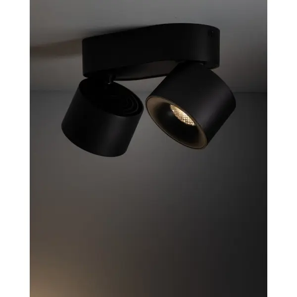 Светильник поворотный, спот TK Lighting 18164 Spark LED 1x10W 3000K/4000K/6000K 1531Lm IP20 черный - фото №2