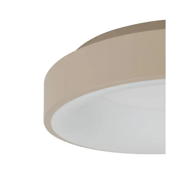 Світильник стельовий Nowodvorski 12363 Nikki Round LED 1x32W 3000K 2700Lm IP20 бежевий - фото №2