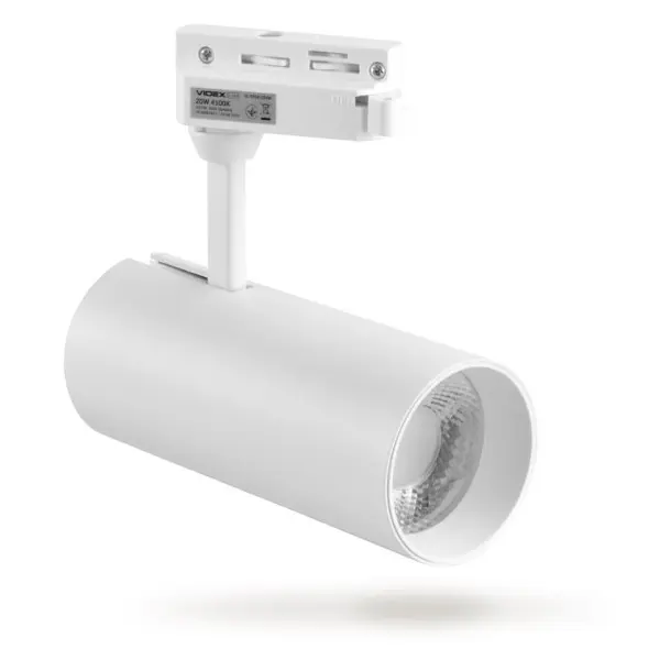 Трековый LED светильник Videx 20Вт 4100K (VL-TR04-204W) белый - фото №3