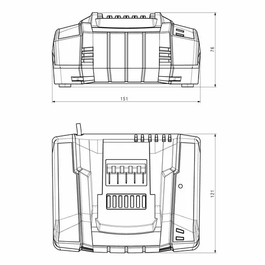 Набір акумуляторів Metabo LiHD 5,5Аг 2шт ASC 145 (685122000) - фото №1