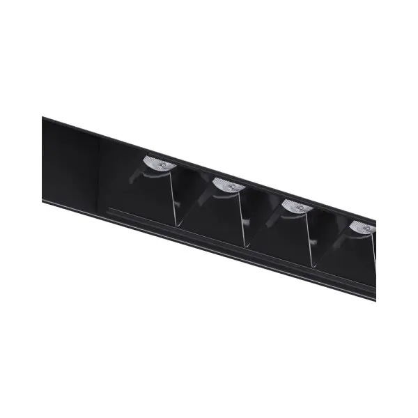 Магнитный трековый светильник Kloodi KDMG-LINE435 DL 24W 3K BK LED 1920Lm IP20 черный - фото №2 Магнитный трековый светильник Kloodi KDMG-LINE435 DL 24W 3K BK LED 1920Lm IP20 черный - фото №2