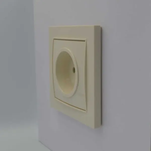 Розетка Nilson Thor кремова 1-на без заземлення ( 27121015 ) - фото №2