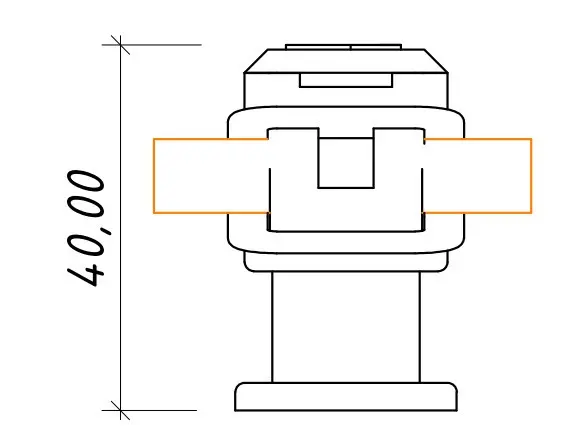Держатель Leo Lightman Сlip М6 Pa под медь (301619) - фото №3