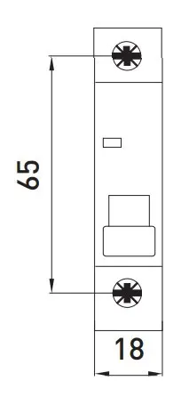 Модульний автоматичний вимикач E.Next e.mcb.stand.60.1.C10 1р 10А C (s002107) - фото №5