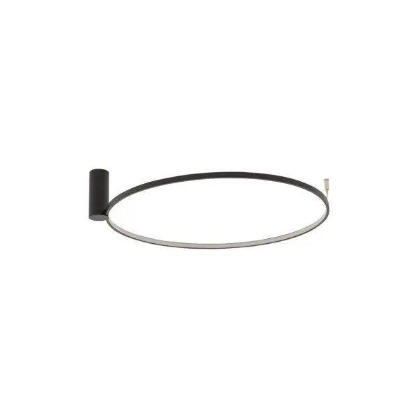 Люстра Nowodvorski 10865 Circolo LED M 1x21W 4000K 700Lm IP20 чорна