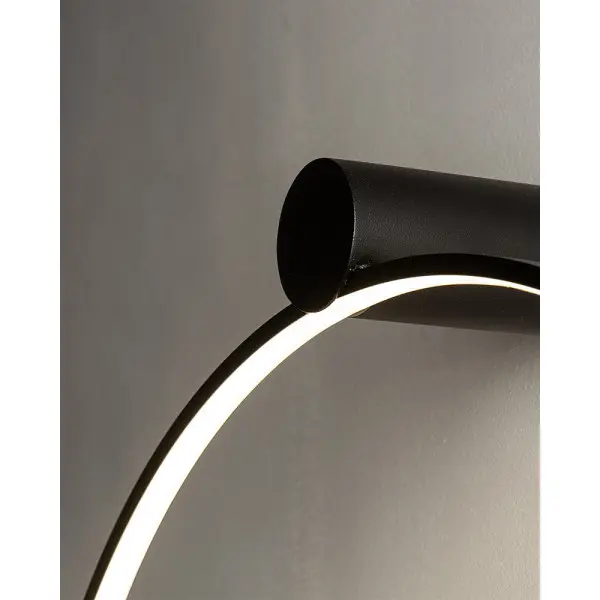 Люстра Nowodvorski 10865 Circolo LED M 1x21W 4000K 700Lm IP20 чорна - фото №4