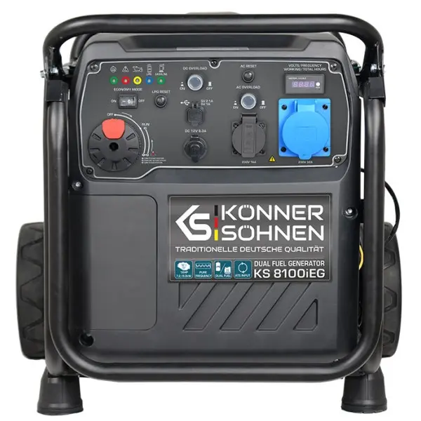 Инверторный генератор Könner&Söhnen KS 8100i E G - фото №2 Инверторный генератор Könner&Söhnen KS 8100i E G - фото №2