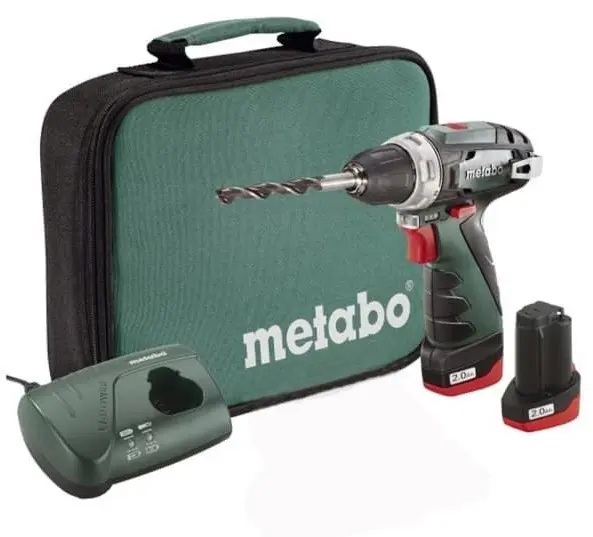 Аккумуляторная дрель шуруповерт Metabo 600079550 PowerMaxx BS 10.8В 2x2Ач с/у в сумке - фото №11 Аккумуляторная дрель шуруповерт Metabo 600079550 PowerMaxx BS 10.8В 2x2Ач с/у в сумке - фото №11