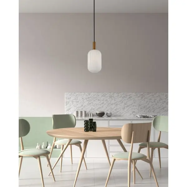 Подвесной светильник, люстра Italux PND-31982-1A-GD Della E27 1x40W IP20 золотой - фото №1
