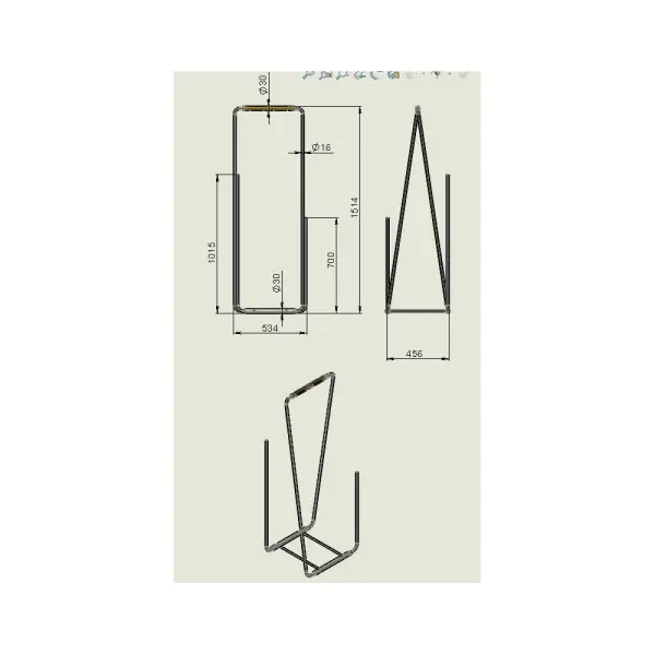 Торшер Pikart 23101-1 Скріпка - фото №3