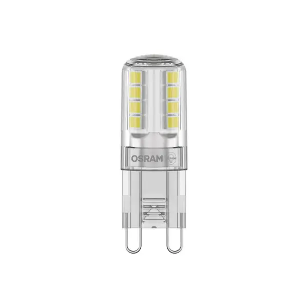 Светодиодная лампочка Osram 4058075432338 LED PIN30 G9 1x2.6W 2700K 320Lm IP20 Светодиодная лампочка Osram 4058075432338 LED PIN30 G9 1x2.6W 2700K 320Lm IP20