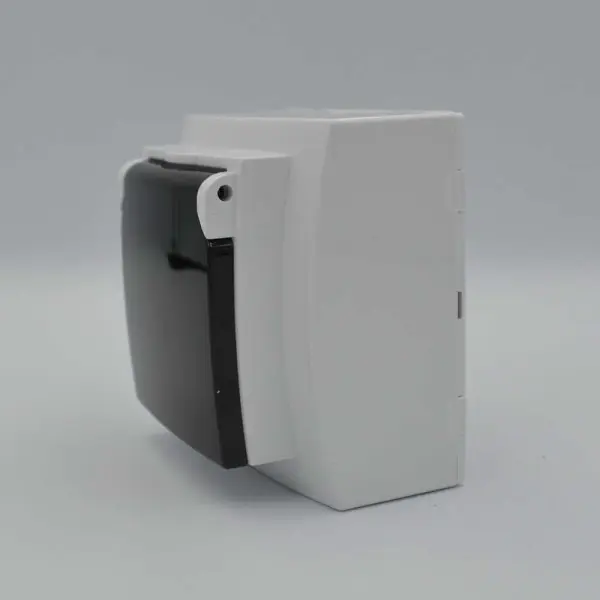 Розетка Nilson Themis біла 1-на з заземленням з кришкою ( 26111018 ) - фото №2