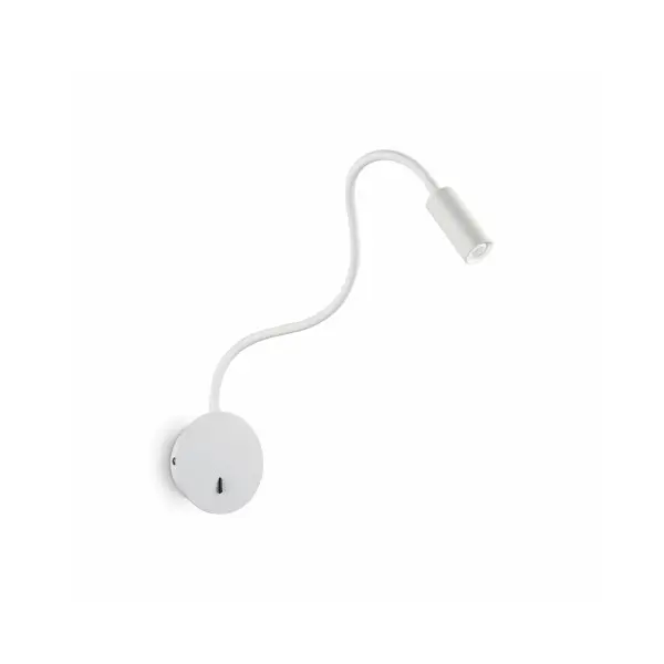 Бра, настінний світильник Ideal Lux Focus-2 ap1 bianco 203171