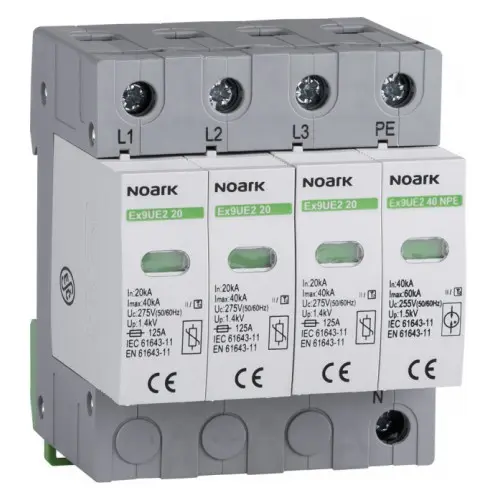 УЗИП NOARK Ex9UE2 20 2 (C) 40кА 275В AC 3P+N (103355)
