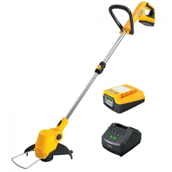 Аккумуляторный триммер STIGA GT100eKit 20В 8000об/мин с 1 аккумулятором и зарядным устройством - фото №3