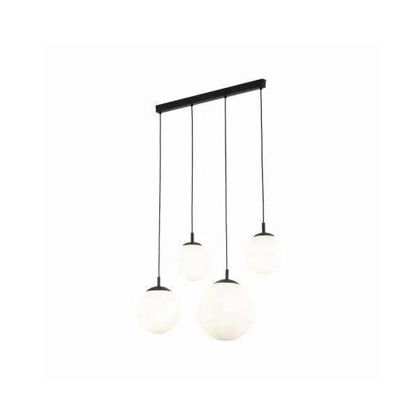 Підвісний світильник, люстра TK Lighting 4790 Esme E27 4x15W IP20 Чорний - фото №1