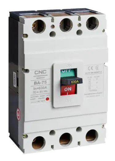 Автоматический выключатель CNC ВА-75 500А 3Р 380В 55кА (Б00027758)