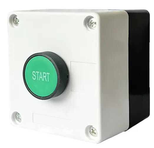 Одноместный пост управления Promfactor FP5-BOX1W3 с кнопкой "START" Одноместный пост управления Promfactor FP5-BOX1W3 с кнопкой "START"
