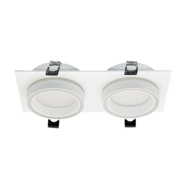 Светильник точечный Violux TORONTO-2L GX53 IP20 белый ( 132005 )