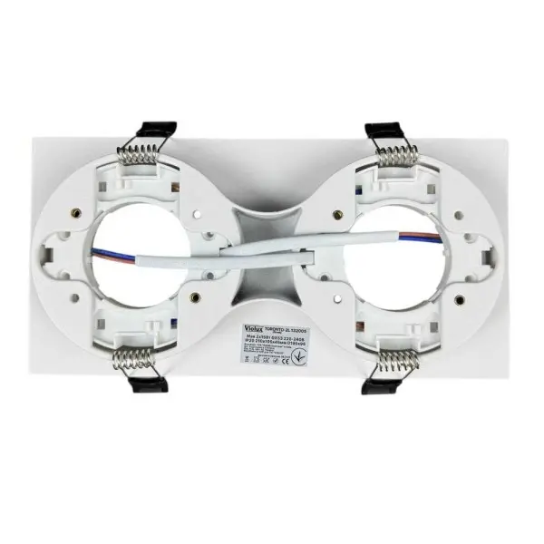 Светильник точечный Violux TORONTO-2L GX53 IP20 белый ( 132005 ) - фото №2