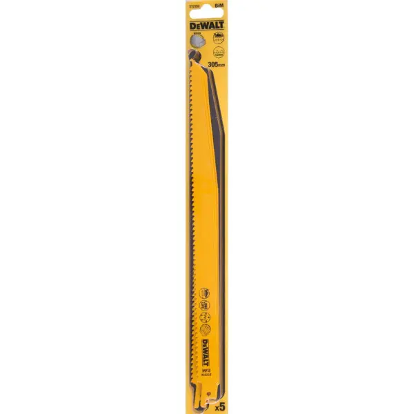 Пильное полотно по древесине DeWALT DT2350 (5шт) - фото №1