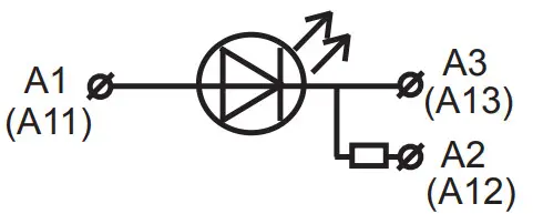 Сигнальний світлодіод Elko-ep USS-10 AC 230В, AC/DC 24В (червоний) - фото №1