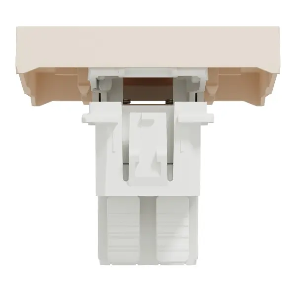 Перекрестный выключатель Schneider Electric Unica New NU320544 1-клавишный 10А 2м бежевый - фото №2