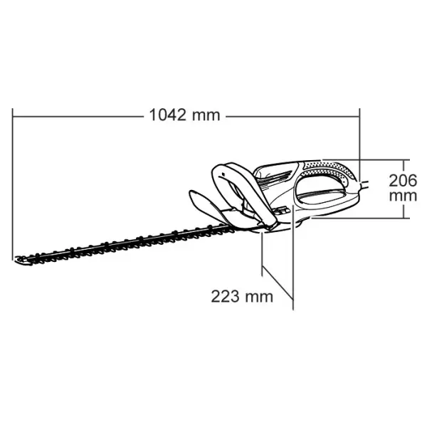 Электрический кусторез для изгороди Makita UH6570 550Вт - фото №5