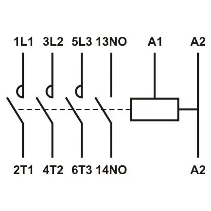 Контактор Promfactor FC-1/9А 1NO AC110В (FC10009110) - фото №3