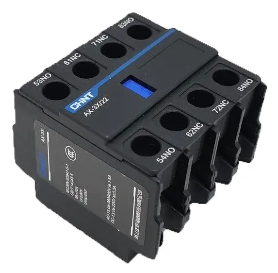 Фронтальний блок додаткових контактів Chint AX-3X/22 2NO+2NC для NXC (938251)