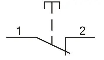 Одноместный пост управления Promfactor FP4-BOX1W4 с металлической кнопкой "STOP" - фото №1