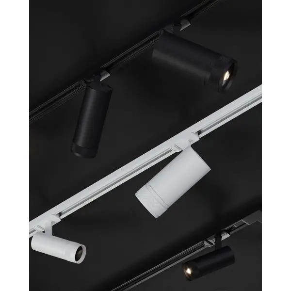 Трековий світильник Kloodi KD-FOCUS 30W 3K BK LED 2400Lm IP20 чорний - фото №2