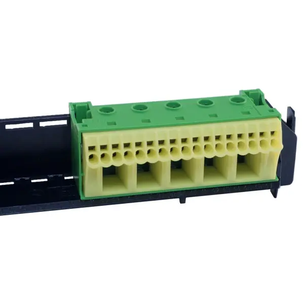 Шини (з утримувачем) РЕ та N Hager VZ463 для 3-рядних щитків Volta - фото №2