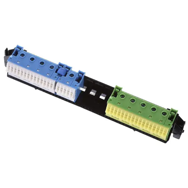 Шини (з утримувачем) РЕ та N Hager VZ463 для 3-рядних щитків Volta - фото №5