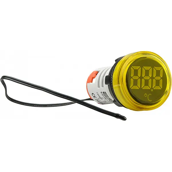 Цифровой измеритель температуры Аско-Укрем ED16-22WD -25°С-150°C желтый (A0190010045)