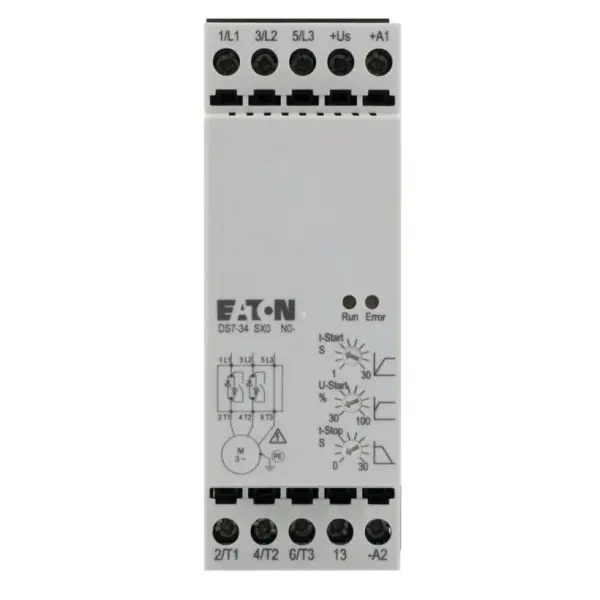 Устройство плавного пуска Eaton DS7-340SX004N0-N (напряжение управления 24В AC/DC) - фото №1 Устройство плавного пуска Eaton DS7-340SX004N0-N (напряжение управления 24В AC/DC) - фото №1