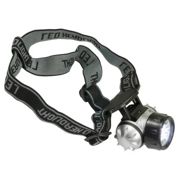 Налобный фонарь Tolsen (60011) 1-3-7-LED 50лм - фото №1 Налобный фонарь Tolsen (60011) 1-3-7-LED 50лм - фото №1