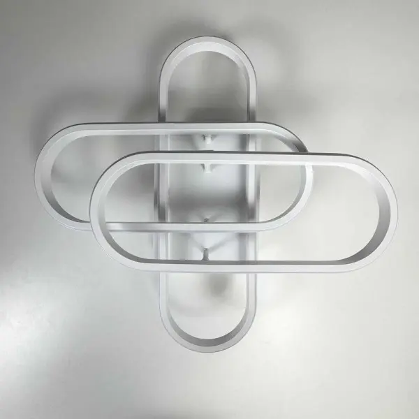 Светильник LED smart DIOR+пульт 90W 3000-5000K IP20 квадрат белый Violux ( 220925 ) - фото №1